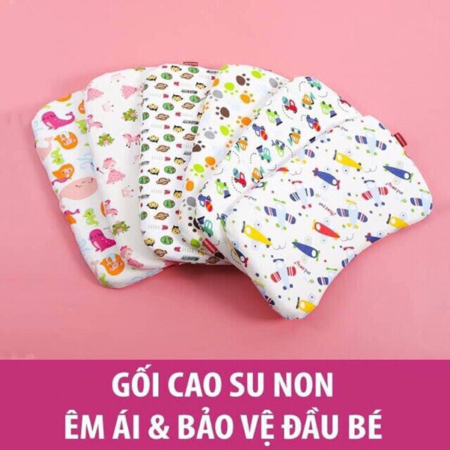 Gối cao su non cho bé trai bé gái sỉ,lẻ hàng Việt nam