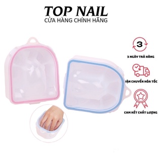 Bát ngâm tay 2 lớp dùng làm móng tay