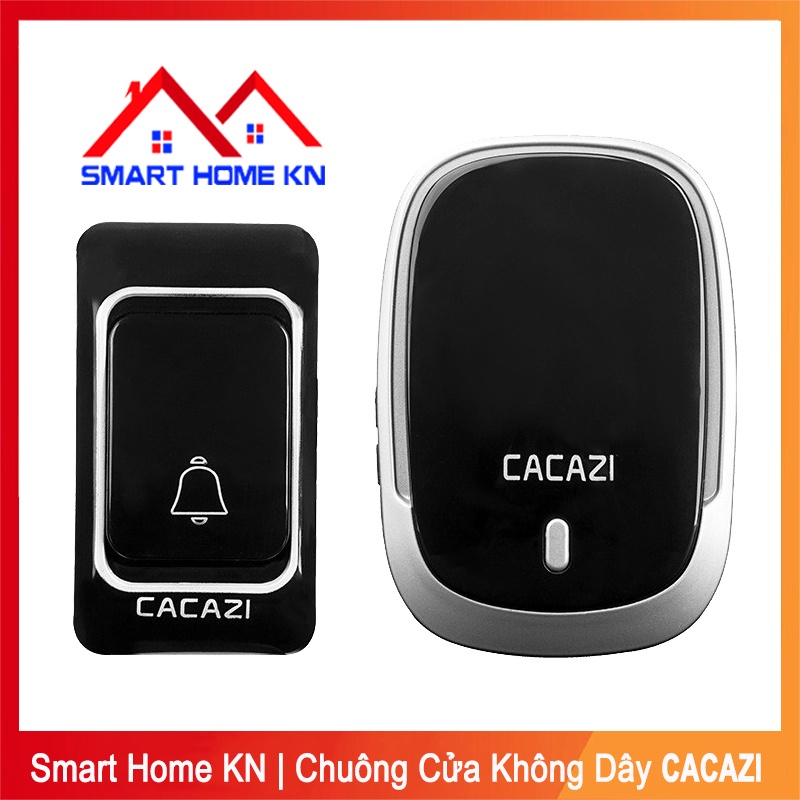 Chuông cửa không dây báo khách thông minh chống bụi chống nước Cacazi - Smart Home KN