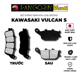Vesrah - Bố thắng Má Phanh cho xe phân khối lớn mô tô Kawasaki: Vulcan S bán kim loại Resin