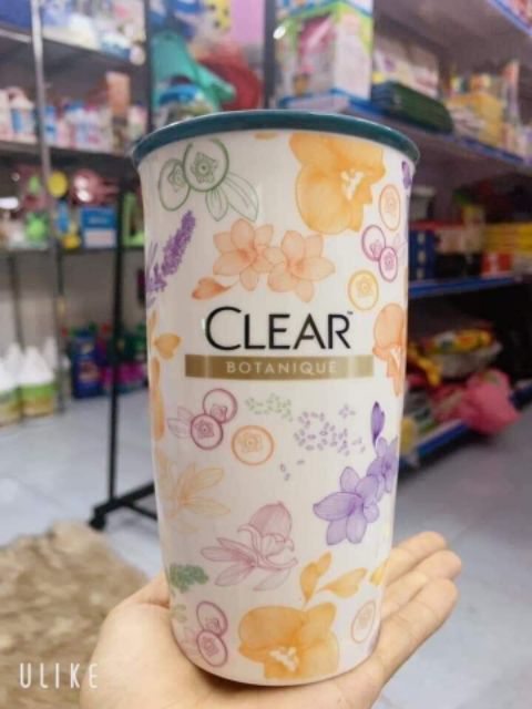 Ly sứ Clear có nắp đậy