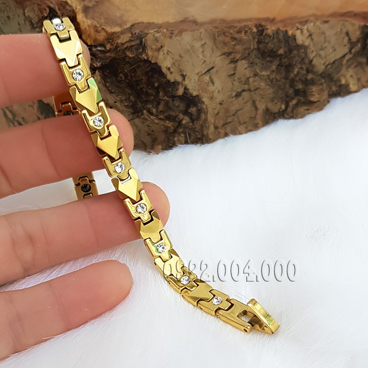 Lắc tay nam, lắc tay nữ bằng đá cỡ nhỏ LZ1115.
