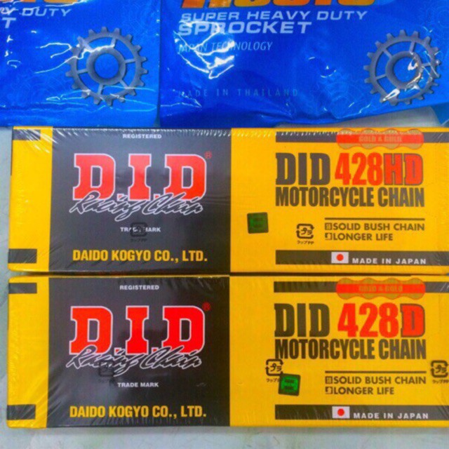 Sên vàng Did 428D 428HD Made in Japan