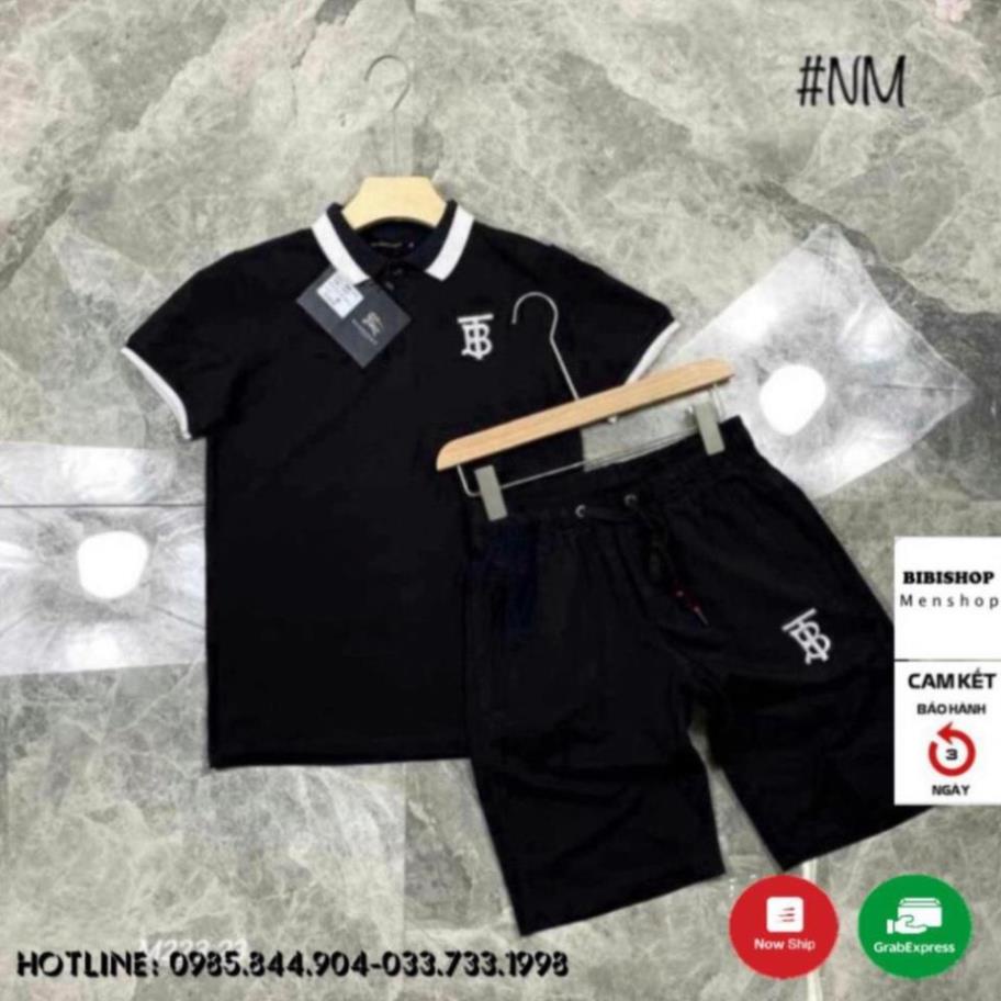 Bộ Đồ Nam, Bộ Hè Thể Thao Nam Chất Thun Lạnh CỔ BẺ BB39 !