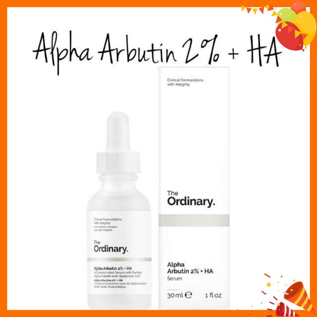 Serum Dưỡng Trắng, Mờ Thâm The Ordinary Alpha Arbutin 2% + HA