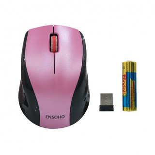 Chuột không dây ensoho e-231 màu hồng