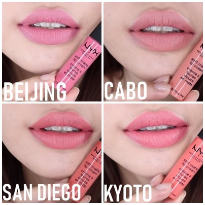 Son kem Nyx Professional Makeup Soft Matte Lip Cream 8 mL SMLC 63 Kyoto