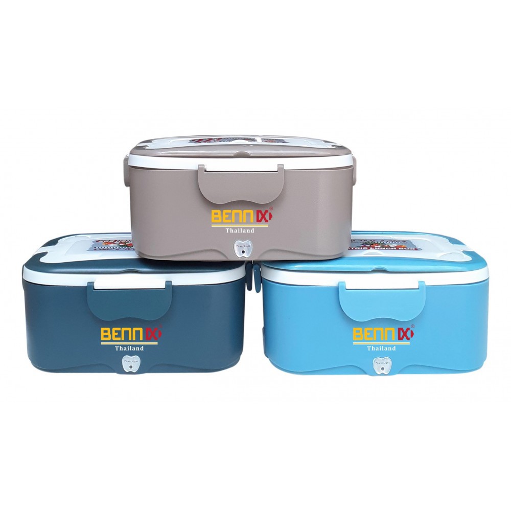 Hộp cơm hâm nóng ruột Inox 304 cắm điện Bennix Thái Lan BN-88I bảo hành 24 tháng kèm túi xách (màu ngẫu nhiên)