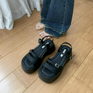 Sandal nữ độn đế 6cm ALI hót trend