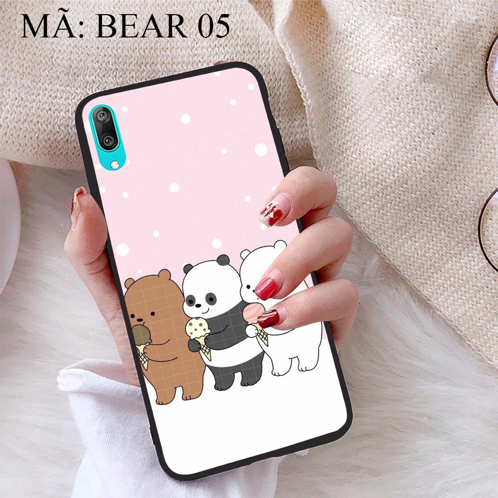 Ốp lưng Huawei Y7 Pro 2019 viền dẻo TPU BST Gia Đình Nhà Gấu