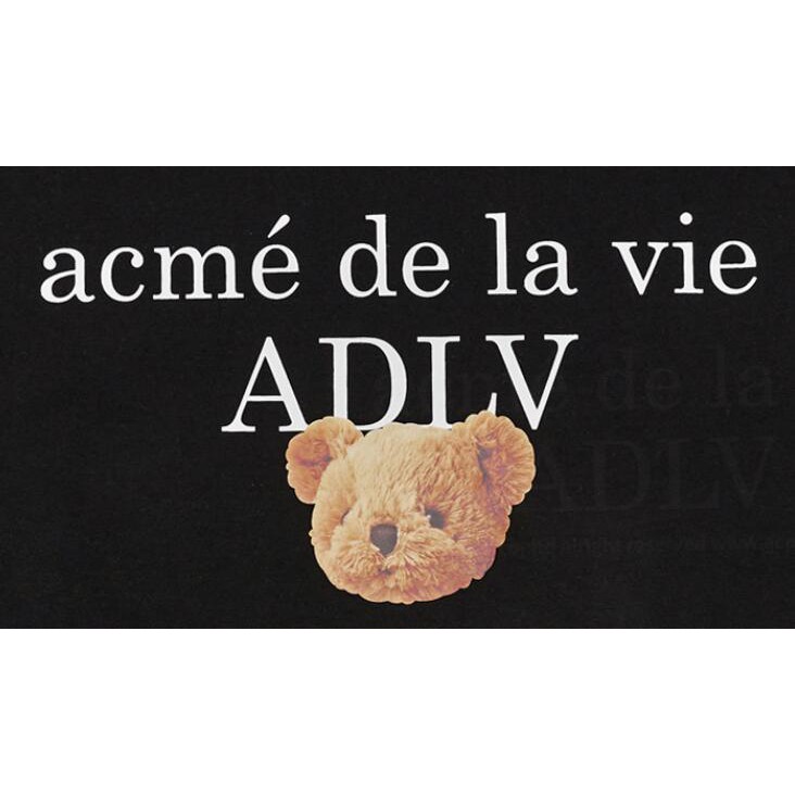 ADLV Áo Thun Ngắn Tay Dáng Rộng In Hình Gấu Teddy Đáng Yêu Thời Trang Cho Các Cặp Đôi