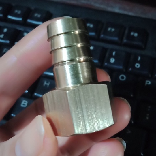 Ren trong 21 đuôi 16mm chất liệu đồng thau