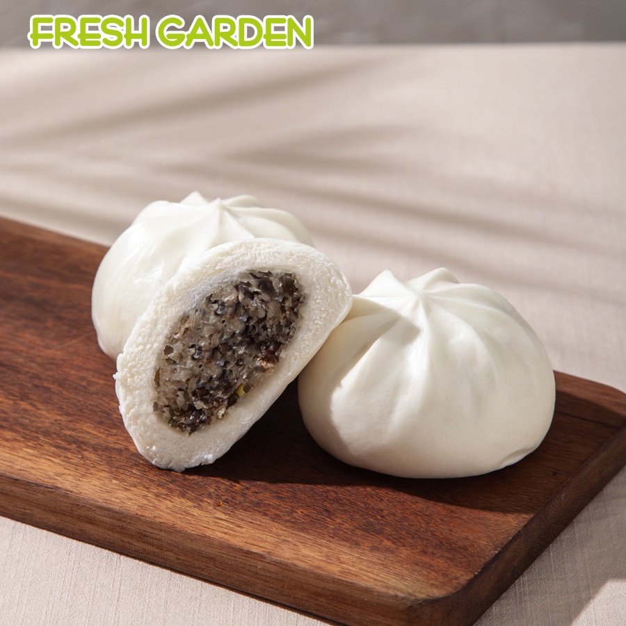 Bánh Bao FRESH GARDEN Thơm Ngon Với 5 Hương Vị Đầy Đủ Dưỡng Chất Cho Bữa Sáng Tiện Lợi 240g
