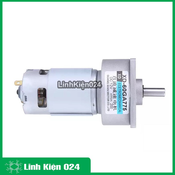 Động Cơ Giảm Tốc Planet RS775 12VDC 35W ( BH : 1 tháng )
