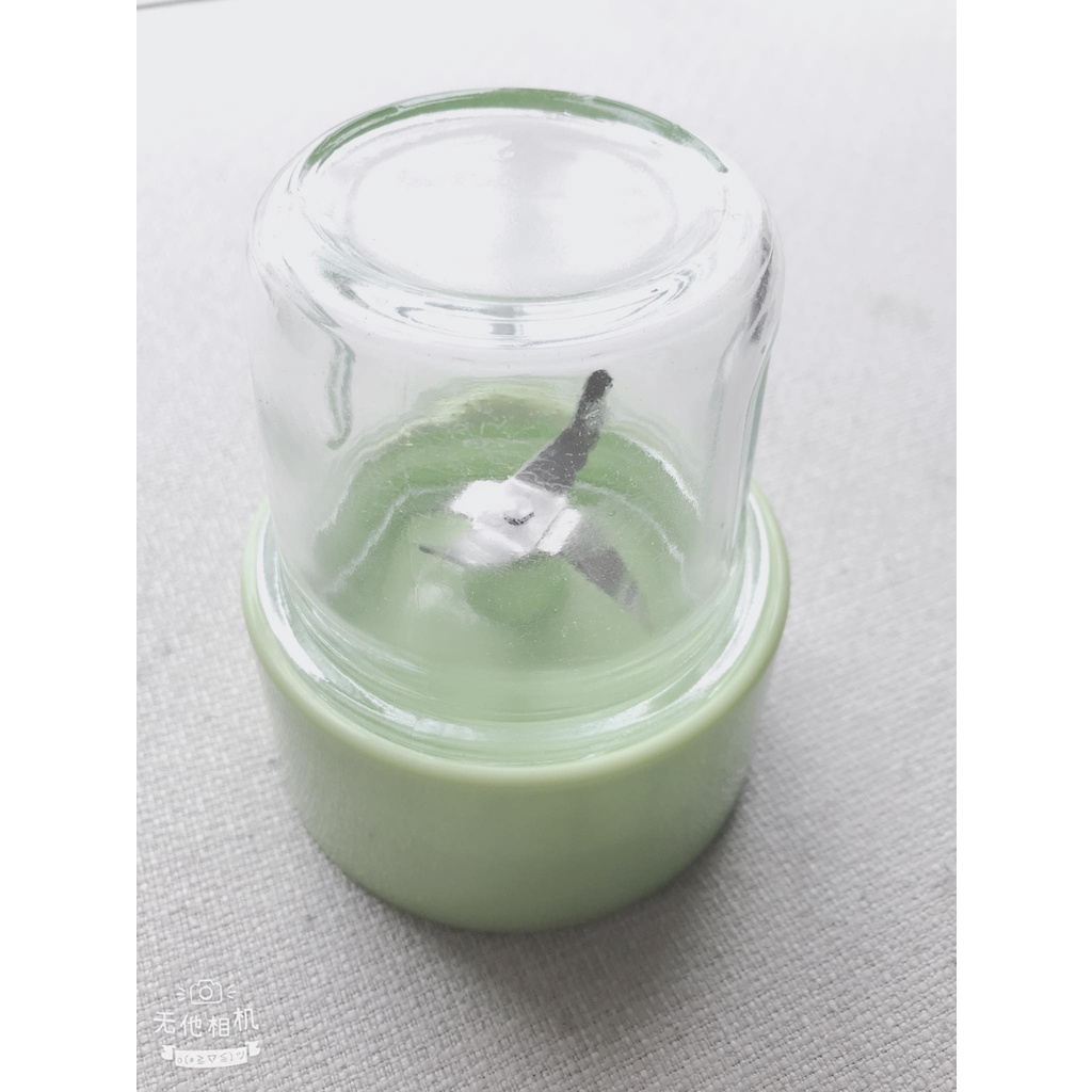 Cụm dao xay 4 lưỡi và cối thủy tinh nhỏ của máy xay Sunhouse SHD5111 SHD5112 SHD5115
