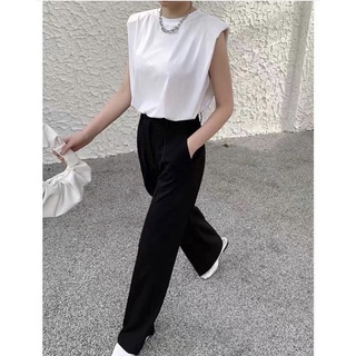Tanktop đệm vai cut-out