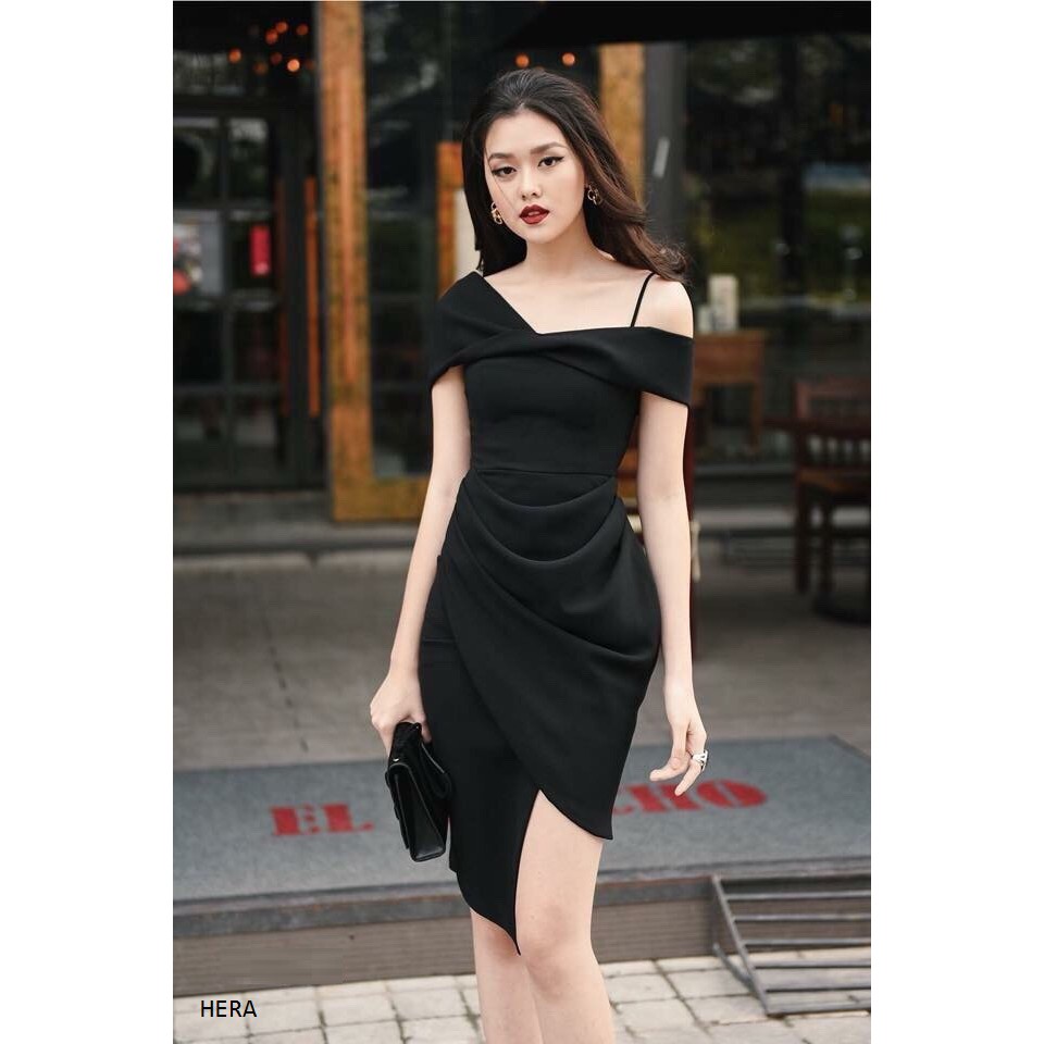 [SALE LỖ] NAPUBEE Đầm Body 2 Dây Nhún Thân Thiết Kế, Váy Dự Tiệc Dạo Phố HERA DRESS | BigBuy360 - bigbuy360.vn