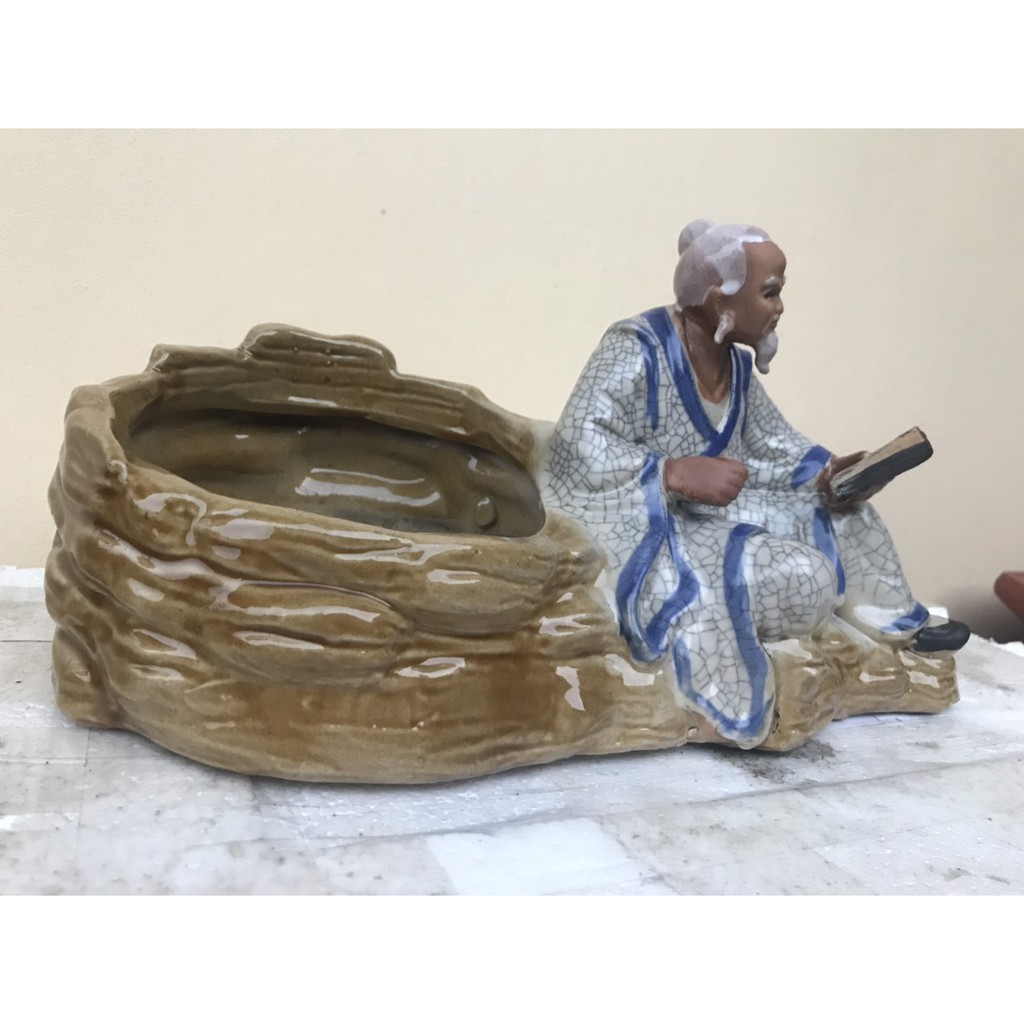 Chậu tượng Thần Trà