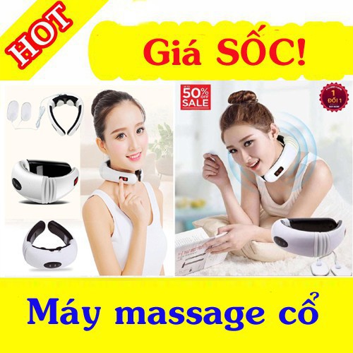 MÁY MASSAGE CỔ THẾ HỆ MỚI, MÁY MASAGE VAI GÁI, MÁT XA TOÀN THÂN TRỊ ĐAU NHỨC, LƯU THÔNG TUẦN HOÀN MÁU ĐI KHẮP CƠ THỂ
