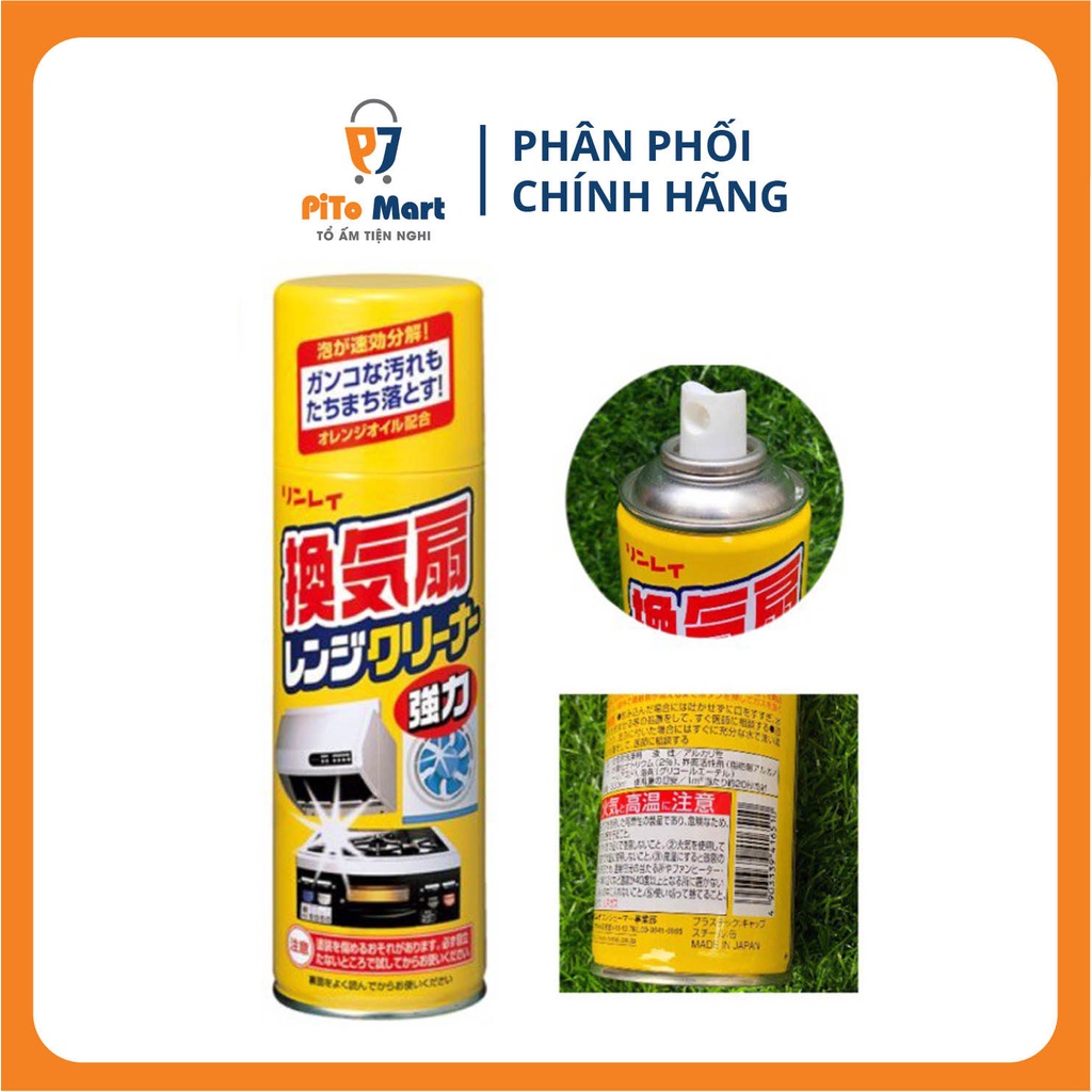 Chai Xịt Tẩy Rửa Mảng Bám Siêu Năng Rinrei Nhật Bản Chính Hãng