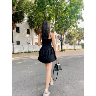 đầm 2 dây aya