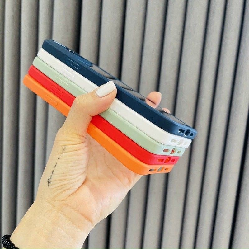 ốp lưng likgus lưng trong viền màu camera có gờ nhô cao cho iphone 12/12 pro/12 pro max chính hãng