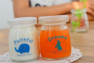 COMBO 12 HŨ SỮA CHUA THỦY TINH CAO CẤP