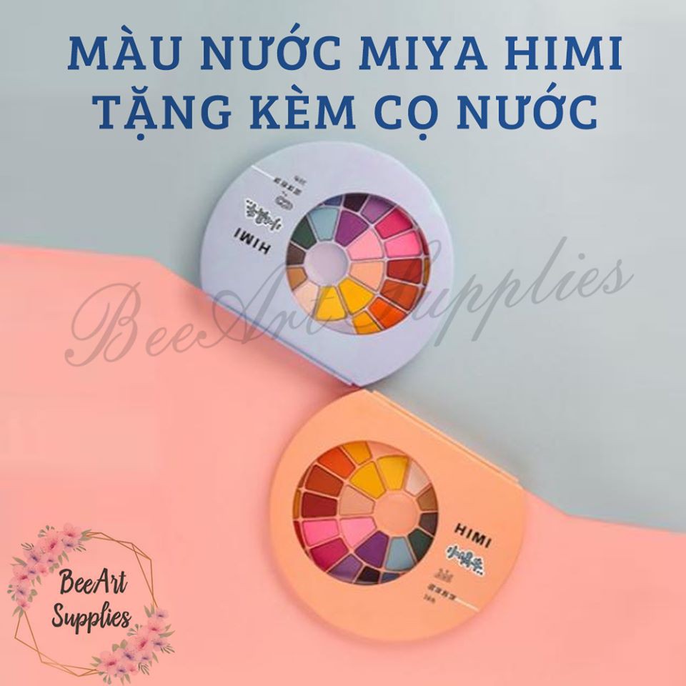 Màu Nước Himi Miya (kèm cọ nước)