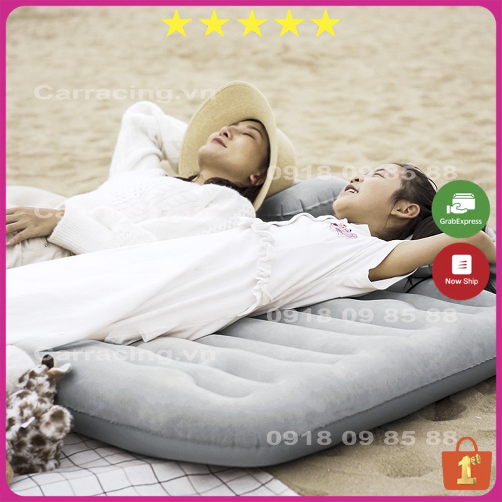 Đệm Hơi Ô Tô CARRACING Nệm Hơi Xe Ô tô Cao Cấp Chân Đế Rời - Loại Giường Nằm SIÊU DÀY Xe Hơi - Xe oto 4 , 5 , 7 chỗ | BigBuy360 - bigbuy360.vn