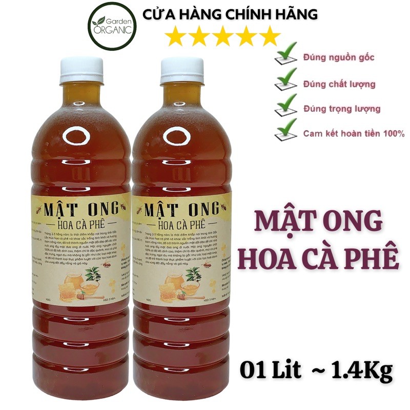 MẬT ONG HOA CÀ PHÊ NGUYÊN CHẤT 100% 1 LIT ( BẢO HÀNH TRONG SUỐT QUÁ TRÌNH  SỬ DỤNG)