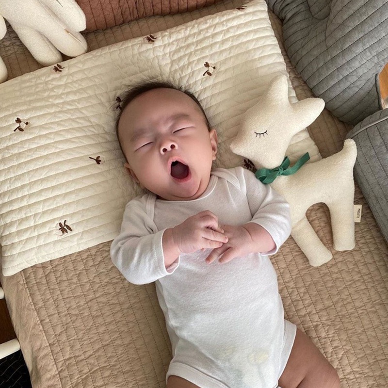Vỏ Gối Cotton In Họa Tiết Hoạt Hình Cho Bé