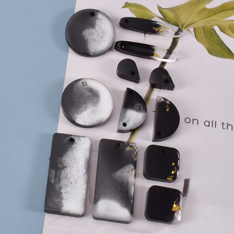 Khuôn Silicone Làm Bông Tai / Móc Khóa Thủ Công DIY