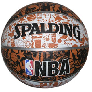 Banh bóng rổ nba graffiti outdoor size 7. 73-722