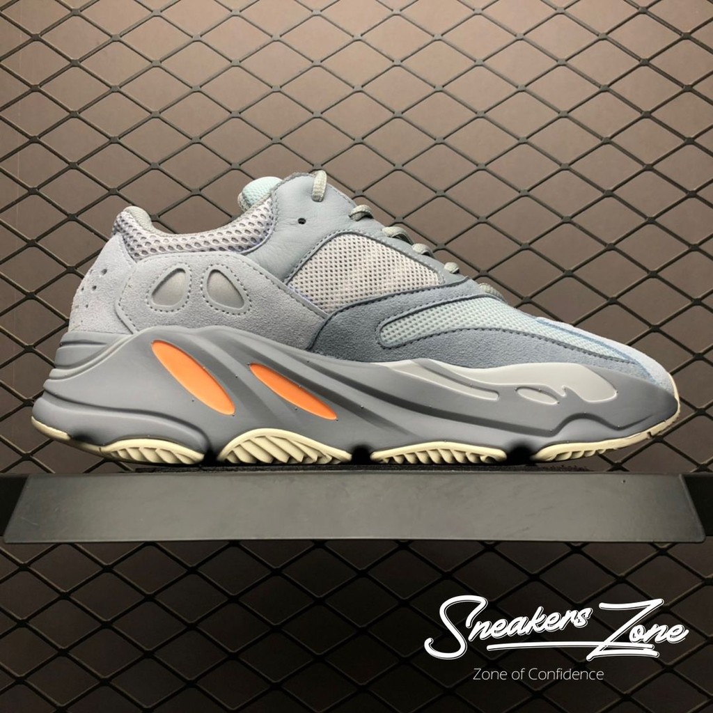 𝐓Ế𝐓 (FREESHIP+HỘP+QUÀ) Giày thể thao YEEZY 700 inertia xám xanh ngọc nhạt ^ g