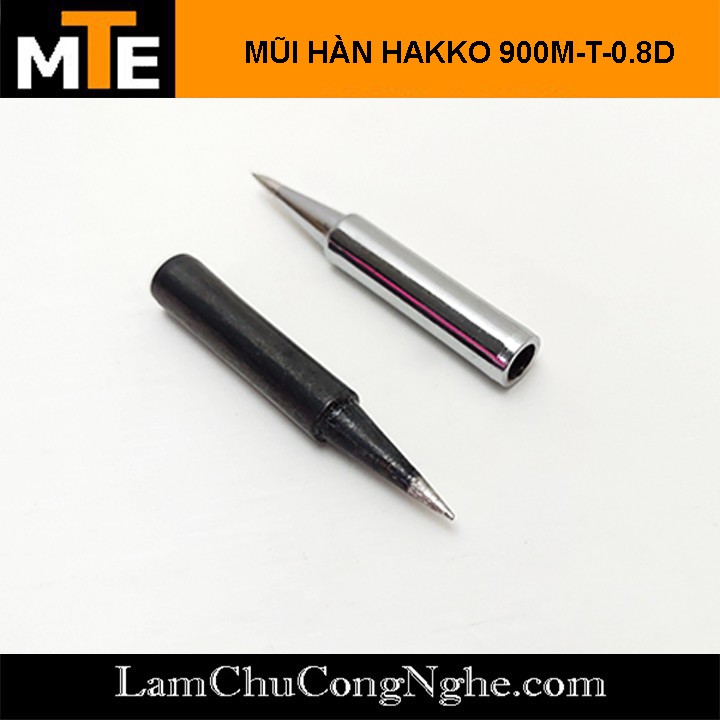 Mũi Hàn Hakko 900M-T-0.8D Mũi hàn thiếc tương thích với mỏ hàn 907, 936...