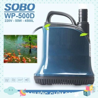 MÁY B ƠM SOBO WP-500D chuyên hút cặn đáy hồ cá