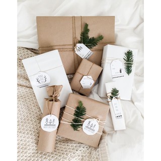 05 tờ Giấy Kraft gói quà siêu to (Tặng kèm 3m dây gai) - Tone nâu sẫm - Loại dày - Kích thước 72cm x 102cm