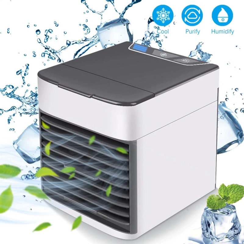 {Giá Siêu Sốc} Quạt Đá Điều Hòa Hơi Nước Mini Để Bàn - Quạt tạo ẩm làm mát không khí
