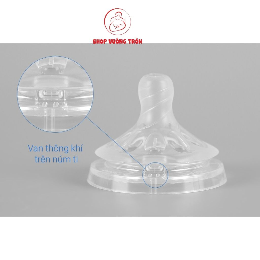 Bình Sữa Avent 125ml và 260ml Natural Có Núm Ty Siêu Mềm, Chịu Nhiệt Tốt Không Chất Độc Hại An Toàn Cho Bé