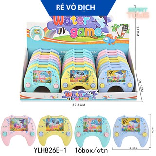Máy chơi game bắn vòng nước cho bé, đồ chơi tuổi thơ siêu cute, chọn màu random