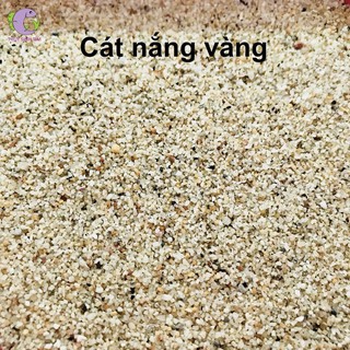cát nắng vàng hạt to 1kg