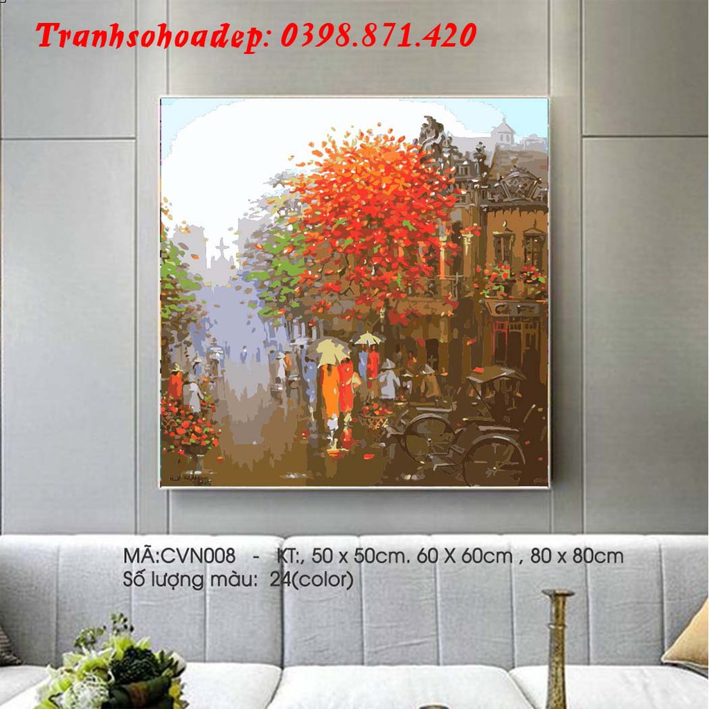 Tranh Sơn Dầu Số Hóa Chủ Đề Phong Cảnh Việt Nam T Art Hàng Có Sẵn | BigBuy360 - bigbuy360.vn