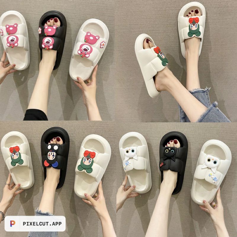 Dép quai ngang bánh mỳ icon hot trend
