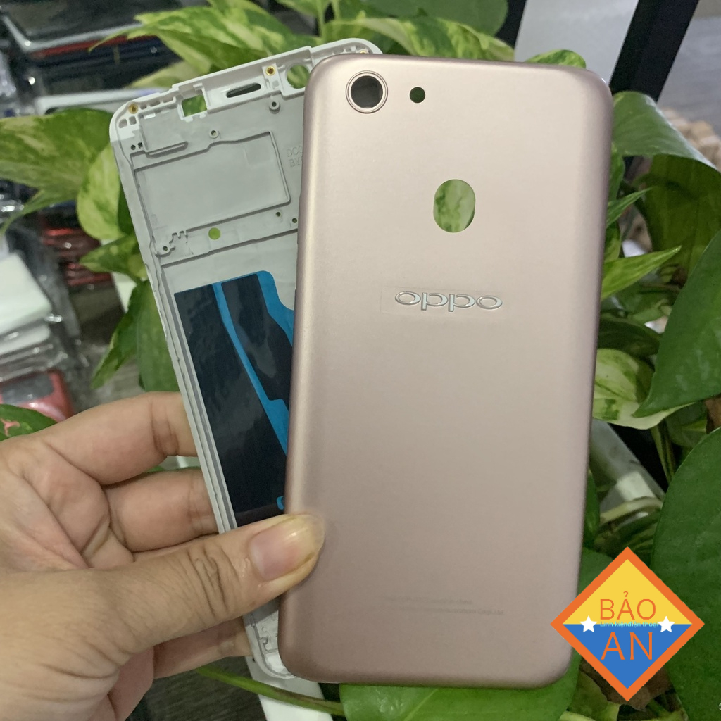 bộ vỏ F5 oppo (gồm sương,lưng,nút tăng giảm và kính cam)  vỏ thường ,mới  đẹp