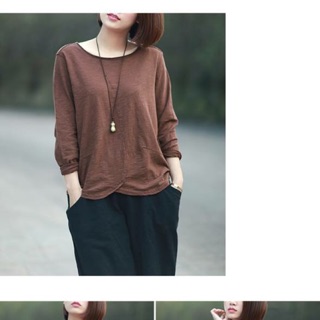 Áo vải đũi Phong cách Hàn Quốc