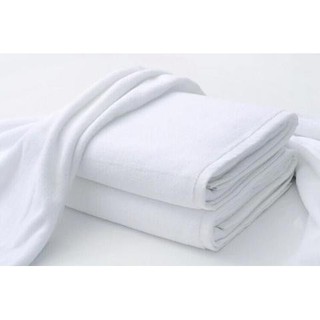 Bộ 3 Khăn gội đầu 37x74 cm, Thương hiệu Muses, màu trắng