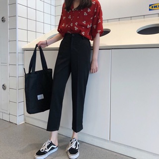Quần Tây nữ màu đen , lưng cao , còn đủ size