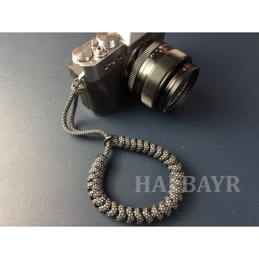 Dây đeo máy ảnh cổ tay/Wrist Strap - Chất liệu dây dù đan cao cấp cho máy Fujifilm, Sony, Canon, Nikon