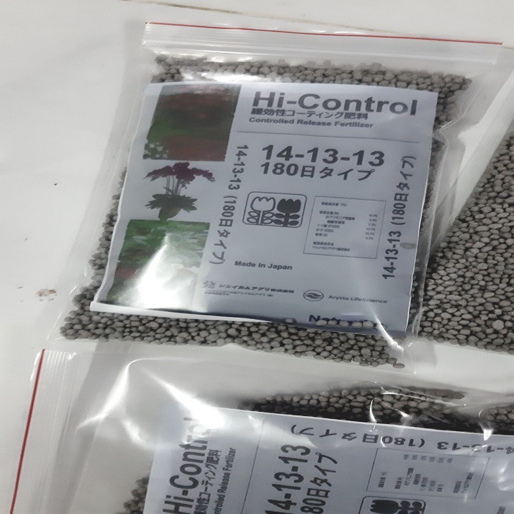 Phân tan chậm Nhật hi control 14-13-13 - hàng chiết lẻ ( 300g) tặng 1m túi lưới