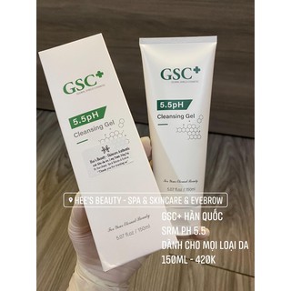 Sữa Rửa Mặt GSC Cleansing Gel 5.5pH